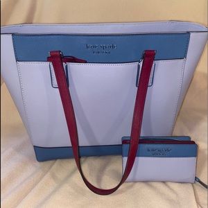Kate Spade tote & wallet set